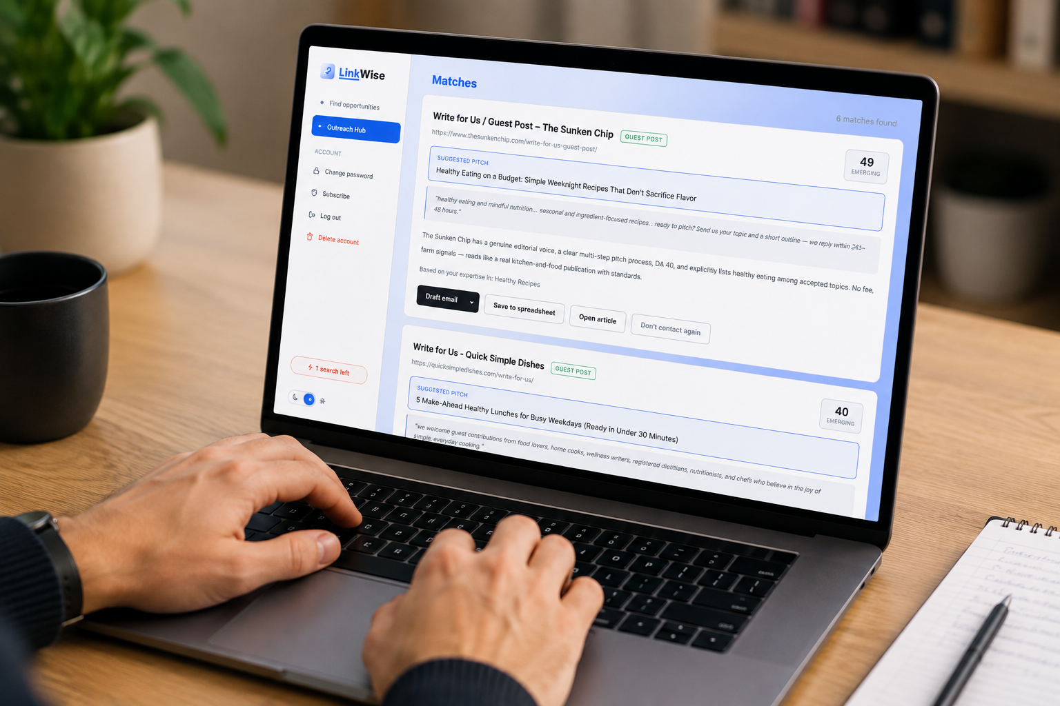 Find guest post opportunities