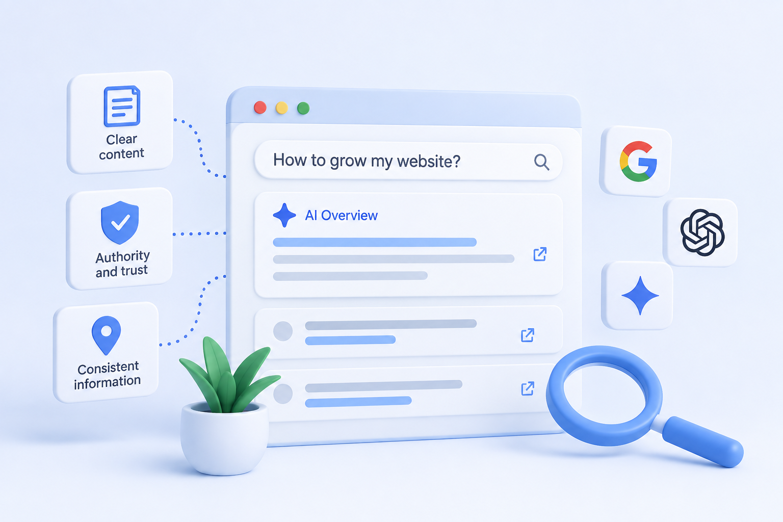 How to appear in AI search results: 3 Practical Tips